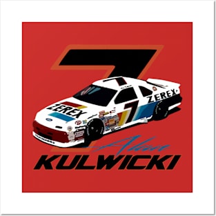 Alan Kulwicki 1990 Posters and Art